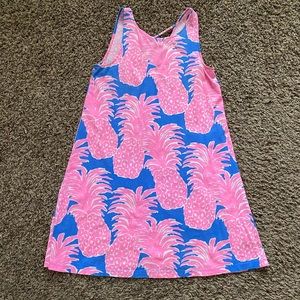 Lilly Pulitzer Kristen Swing Dress- Blanca Pineapple - Women’s XS